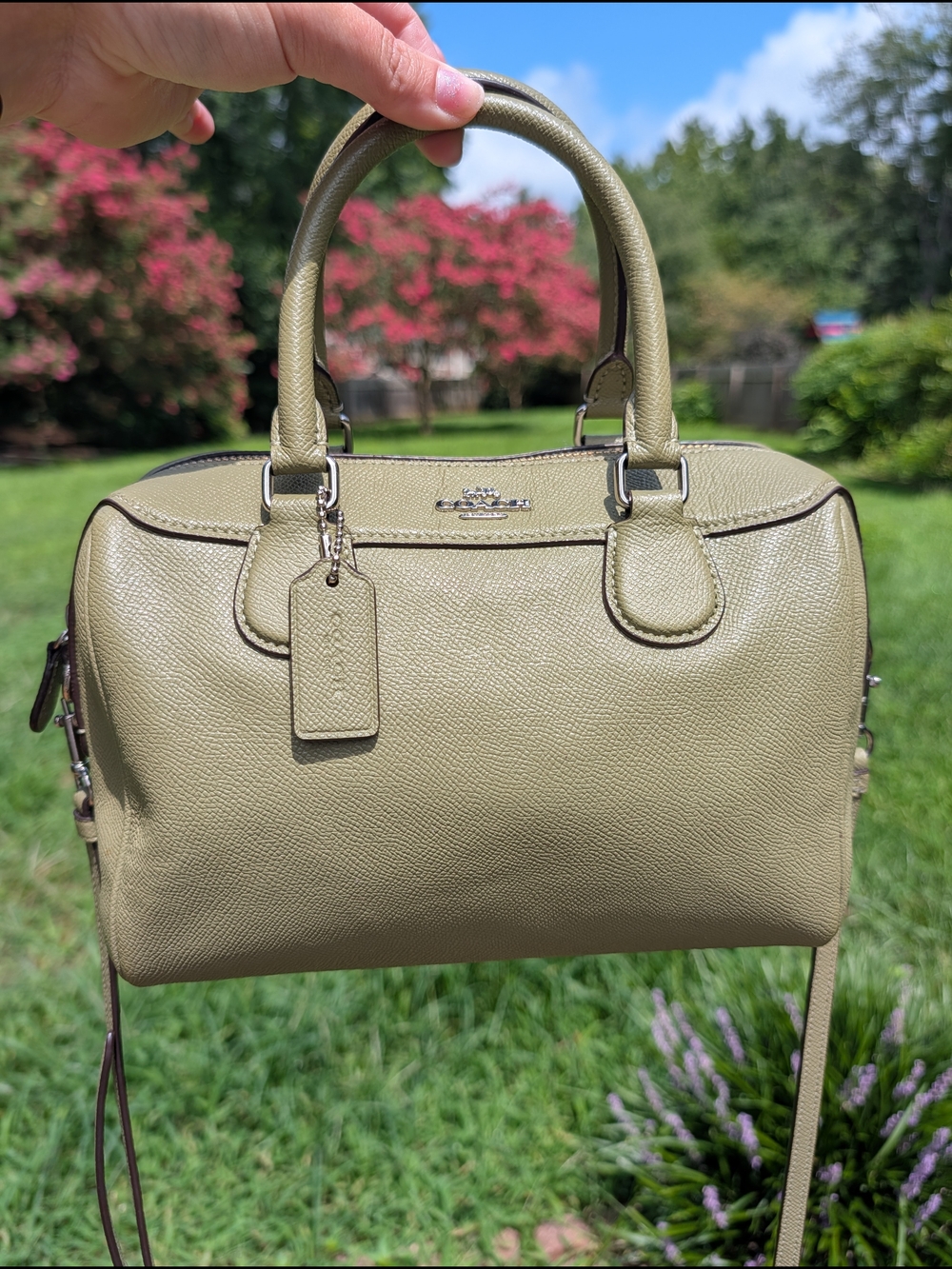 Coach Olive Green Mini Bennett